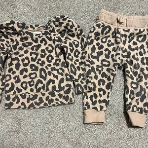 12 Month Leopard Set